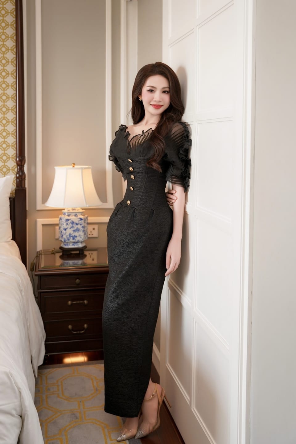 Customer photo review of KIMBER Ankle Length Dress