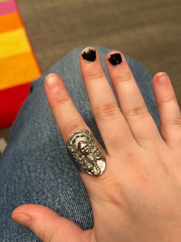 Customer photo review of RISING SCORPIO RING