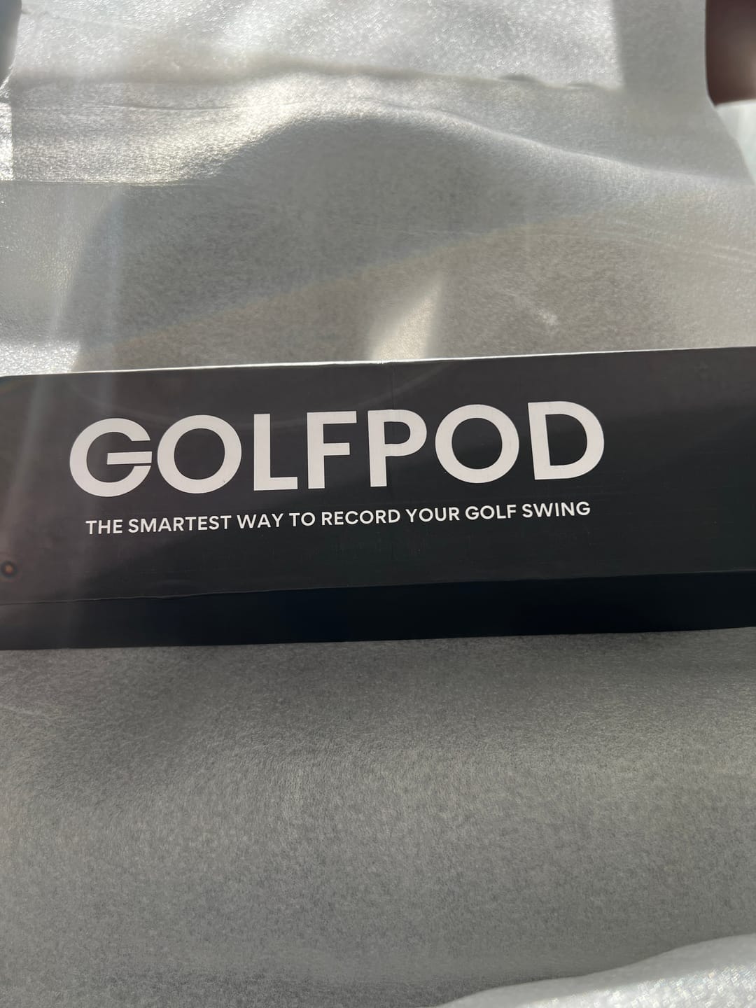 Customer photo review of Golfpod 2.0 - The smartest way to record your golf swing