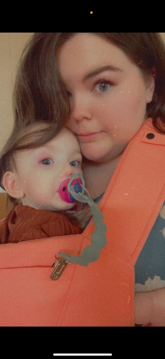 Customer photo review of Happy Baby Revolution (forward facing option)