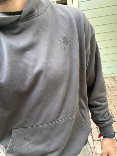 Customer photo review of Troupe Founder Hoodie