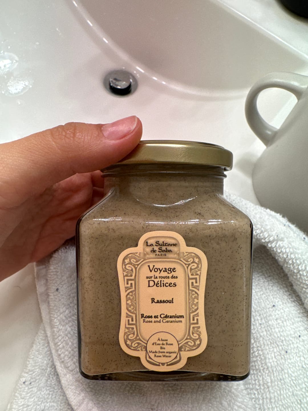 Customer photo review of Washing Paste with Rassoul - Rituals of Hammam