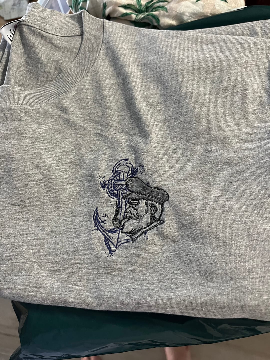Customer photo review of CUSTOM MEN'S T-SHIRT