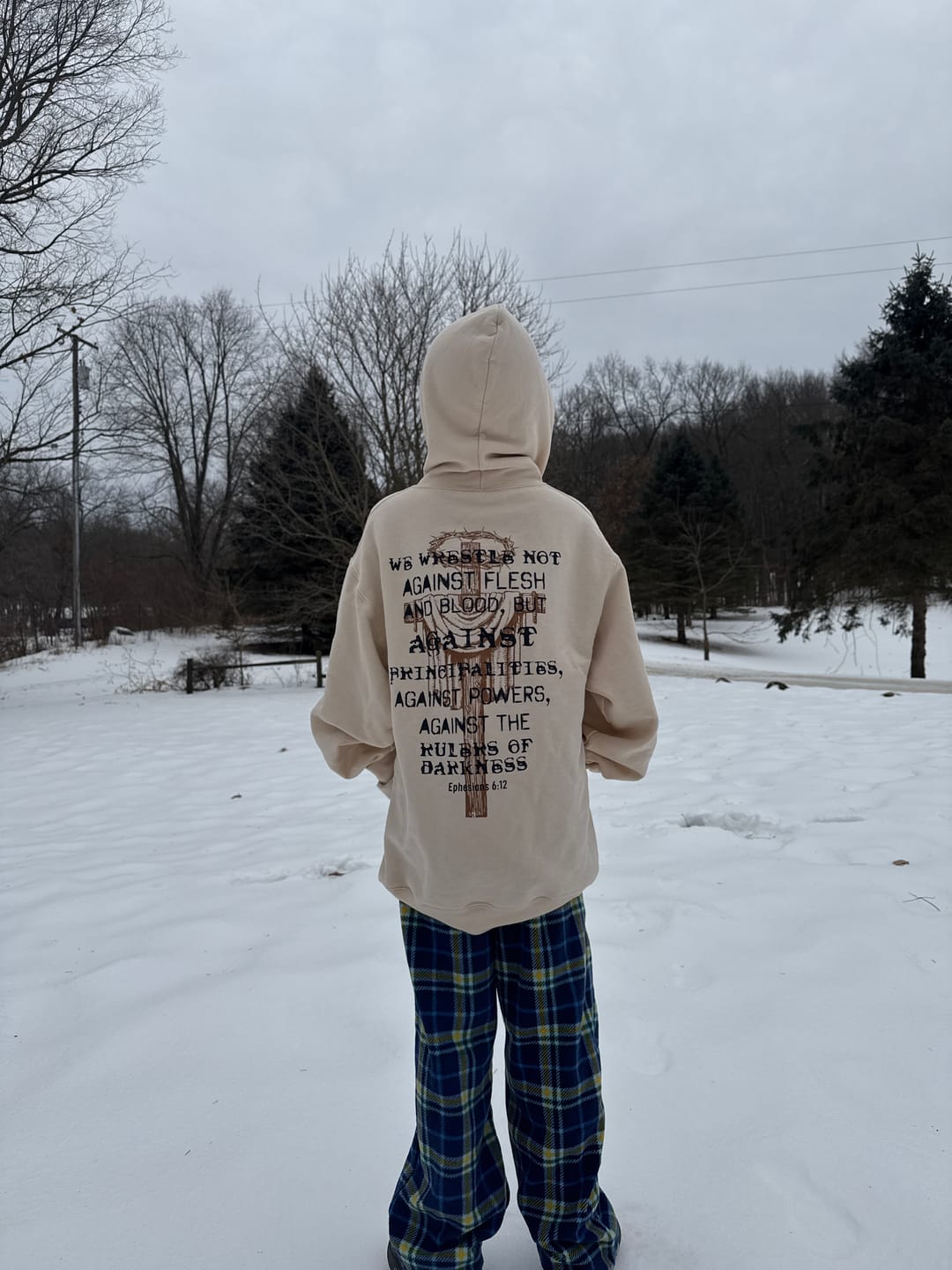 Customer photo review of The Rulers of Darkness Hoodie