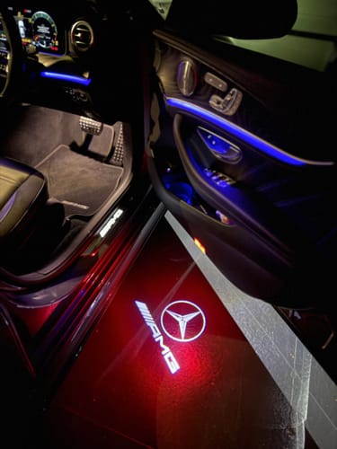 Customer photo review of MERCEDES DOOR LIGHTS
