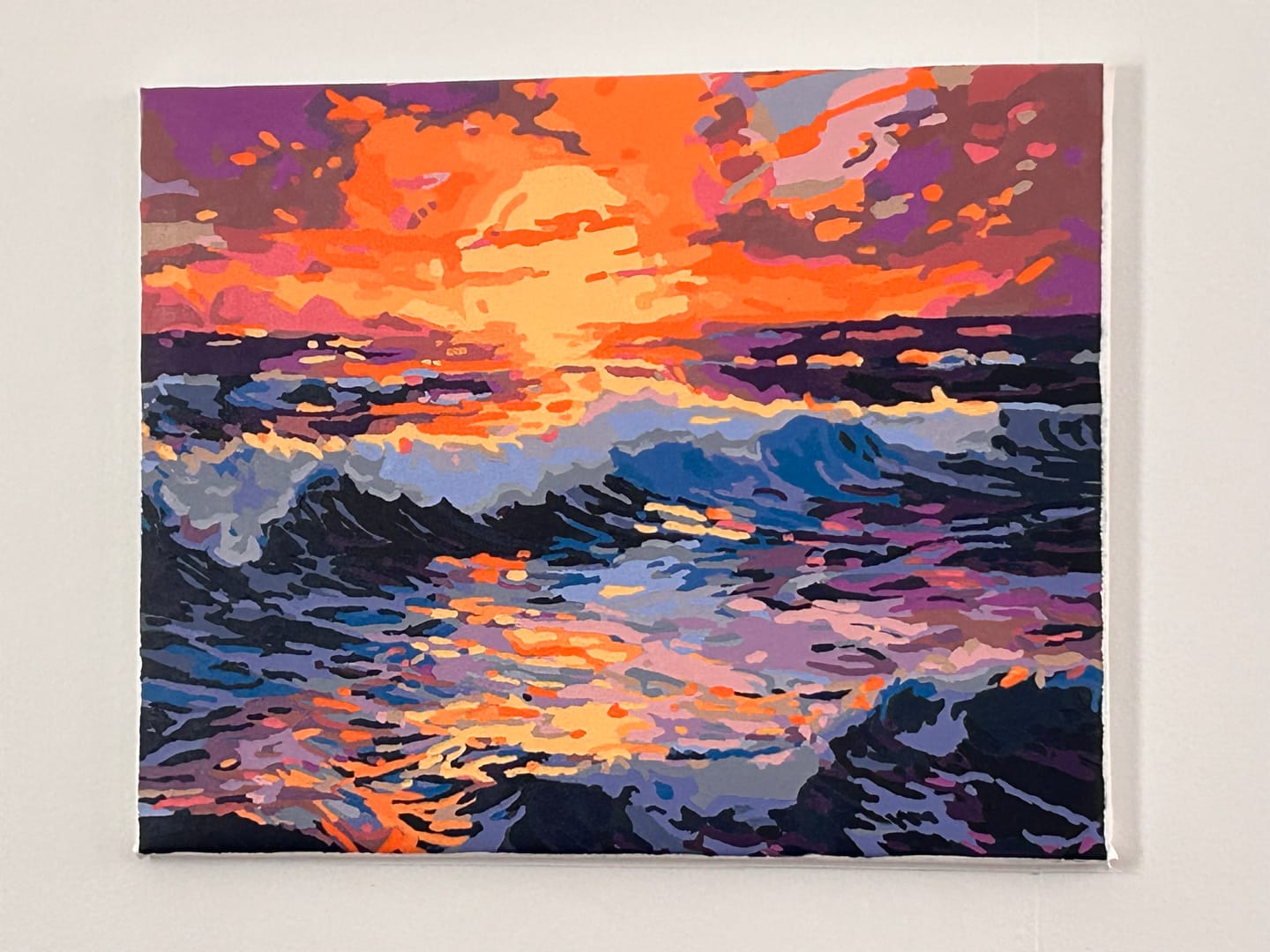 Customer photo review of Harmony Of Sunset