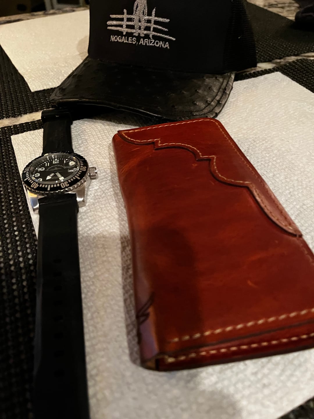 Customer photo review of Western Long Wallet