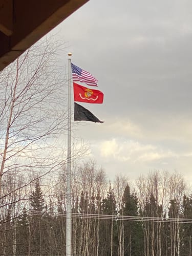 Customer photo review of United States Marines Flag / Marine Corps Flag