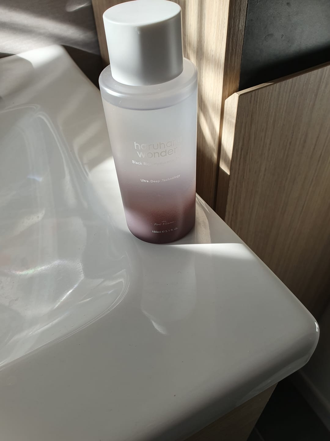 Customer photo review of Haruharu Wonder - Toner hyaluronique au riz noir - 150/300ml