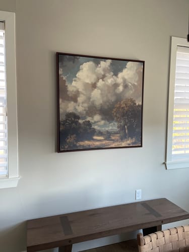 Customer photo review of Gathering Storm Canvas Art