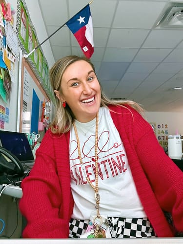 Customer photo review of Heart Huggies - Red ❤️