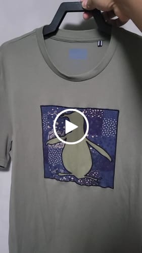 Customer video review of Playera Con Estampado Patchwork Pete