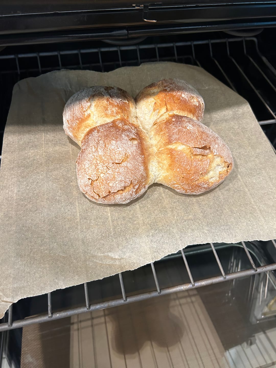 Customer photo review of Stone Oven Bürli Bread