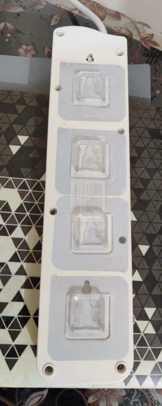 Customer photo review of Double-Sided Self Adhesive Wall Hooks - (IMPORTED)