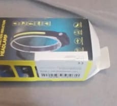 Customer photo review of Naturwide Stirnlampe - Das Original