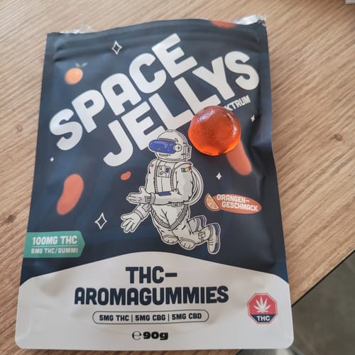 Customer photo review of THC Spacejellies Vollspektrum | 100mg THC | 20 Stk.