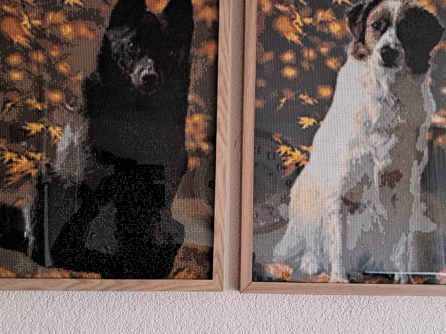 Customer photo review of Diamond Painting Eigen Foto - Snelle Levering