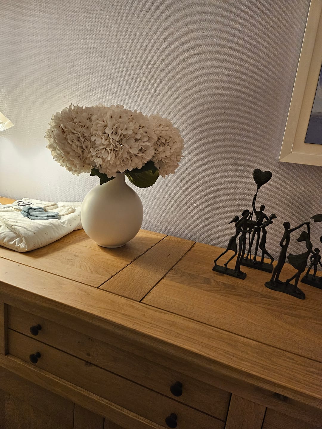 Customer photo review of Grande Hortensia (5 tiges) - Blanc