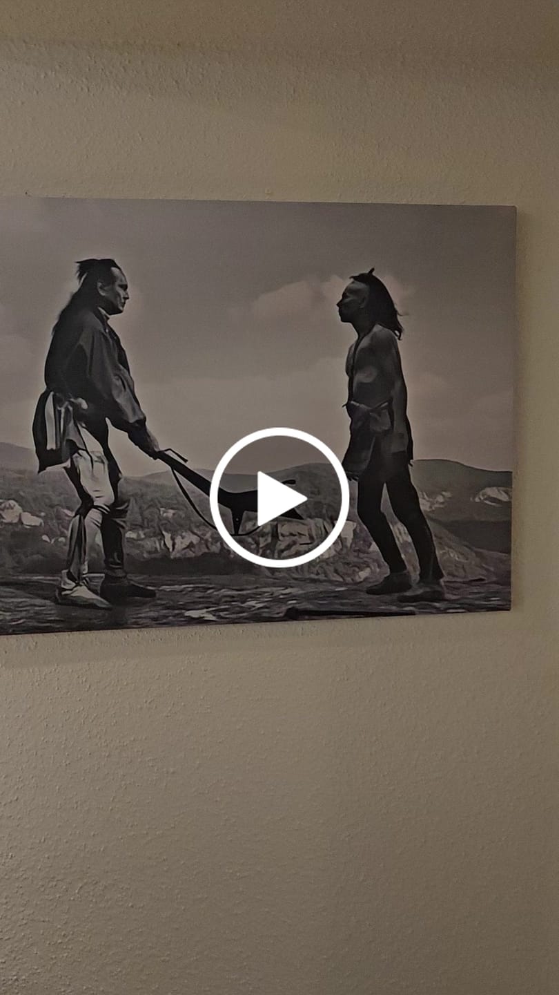Customer video review of Last of the Mohicans Wall Art