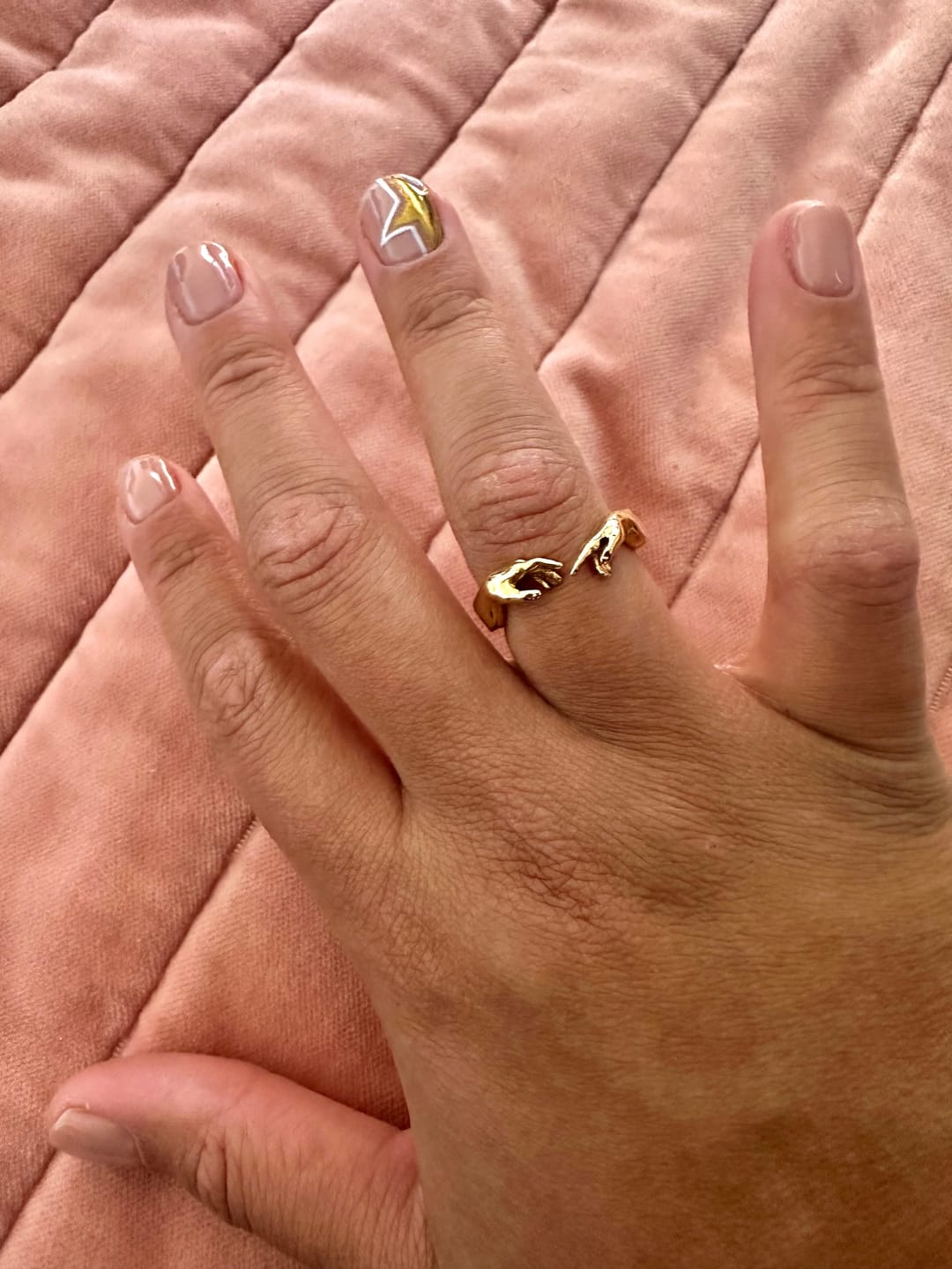 Customer photo review of Touch of God Ring