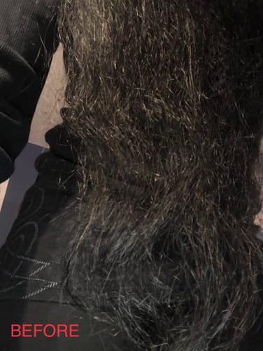 Customer photo review of Weightless Shampoo & Conditioner Set