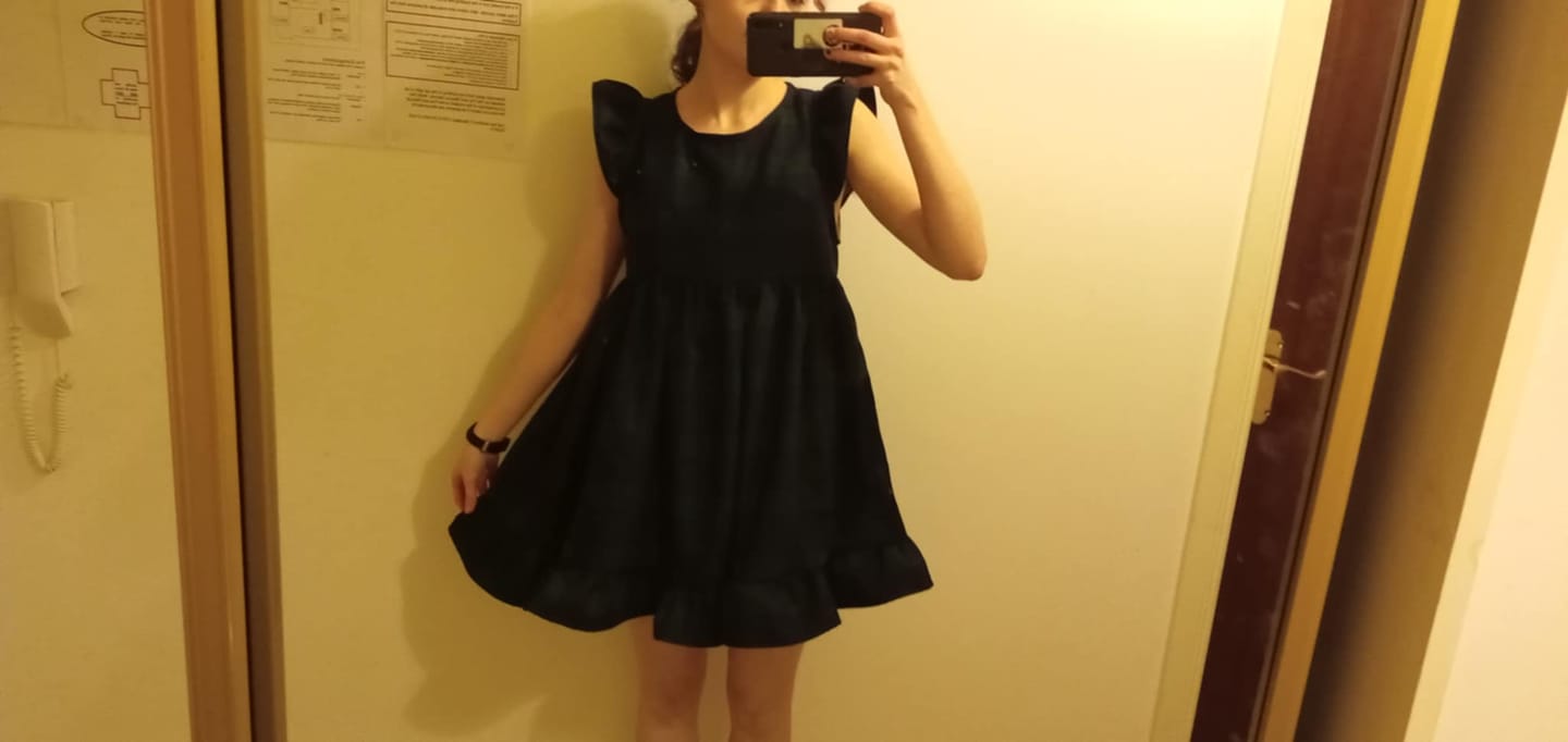 Customer photo review of PolyViscose Tartan Fabric