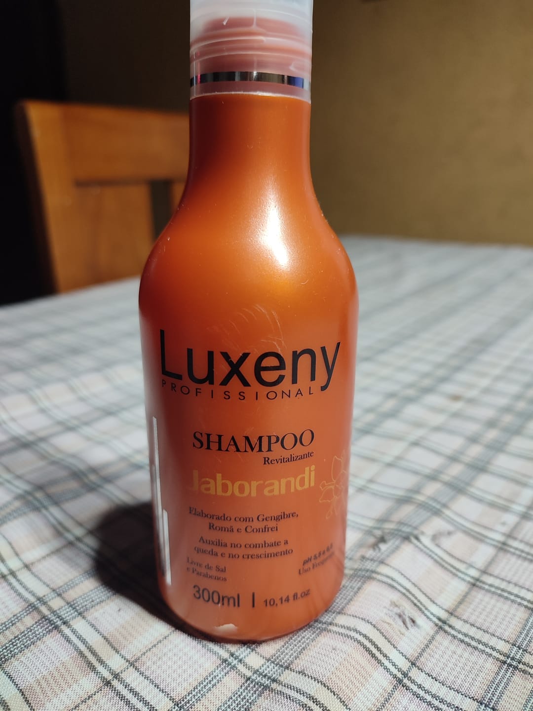 Customer photo review of Shampoo Anticaída Jaborandi 300ml