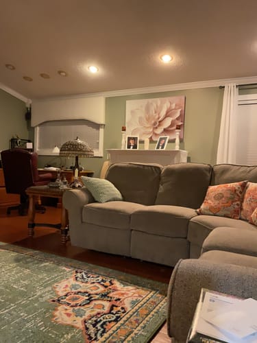 Customer photo review of Nature Wall Art: Ethereal Bloom