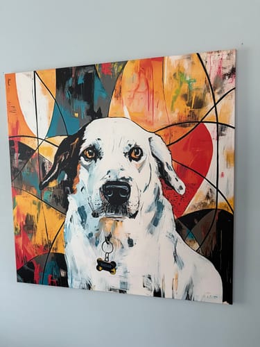 undefined review of Custom Pet Portrait - Abstract Style image 1 out of 3