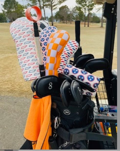 Customer photo review of 3SG - Checkerboard Fairway Cover