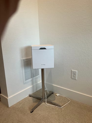 Customer photo review of Stainless Steel Stand (for Carepod Cube Plus)