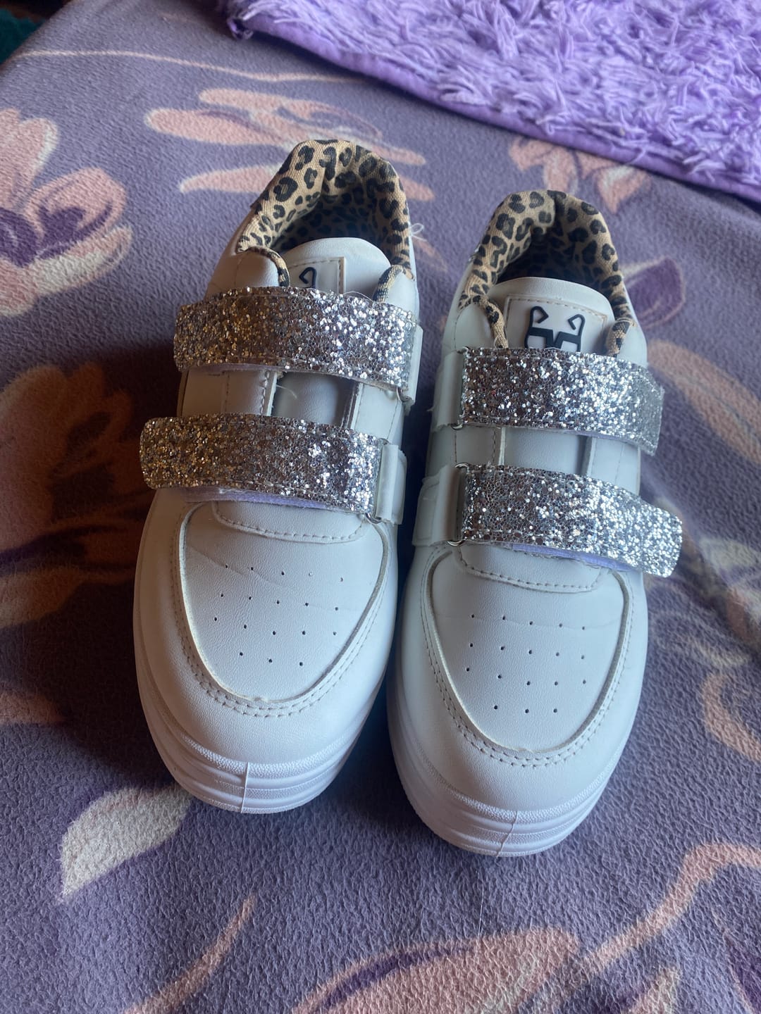 Customer photo review of Zapatilla Plataforma Blanca Mujer 38561