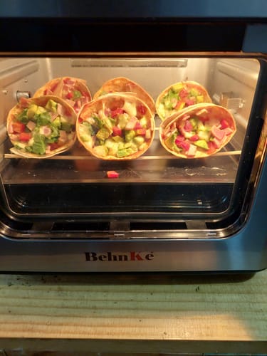 Customer photo review of Horno Freidora de aire 12 Litros