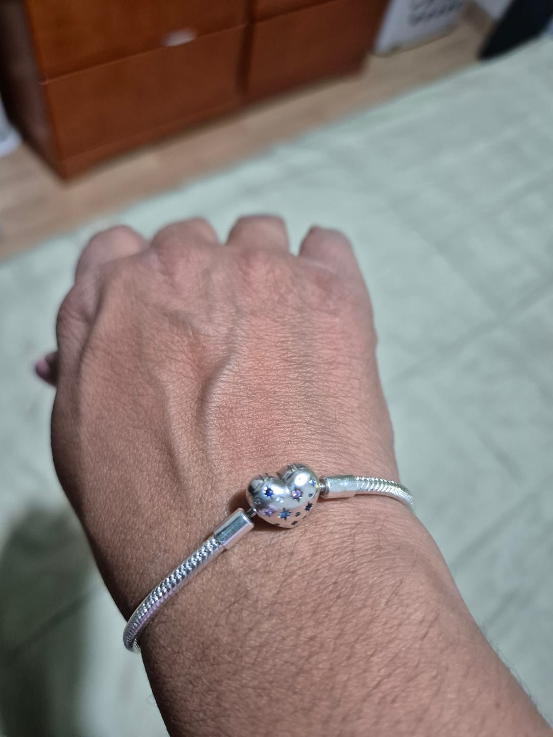 Customer photo review of Charm Luciernaga Evangeline "Iluminas Mi Vida" Fluorescente