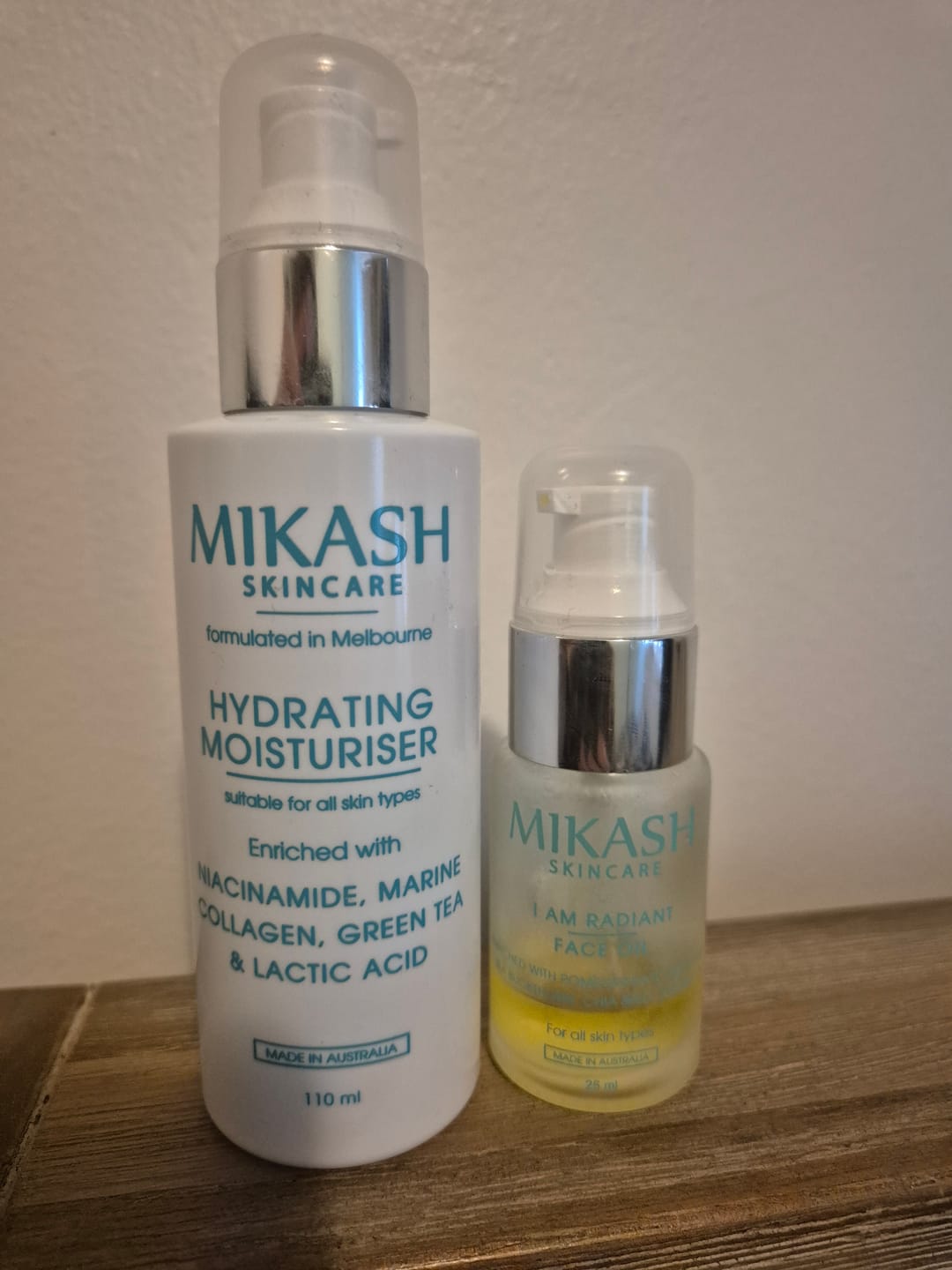 Customer photo review of Hydrating Face Moisturiser