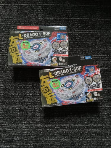 Customer photo review of [Back Order 10th Jan] FullSet Takara Tomy Beyblade X BX-00 Lightning L-Drago 1-60F