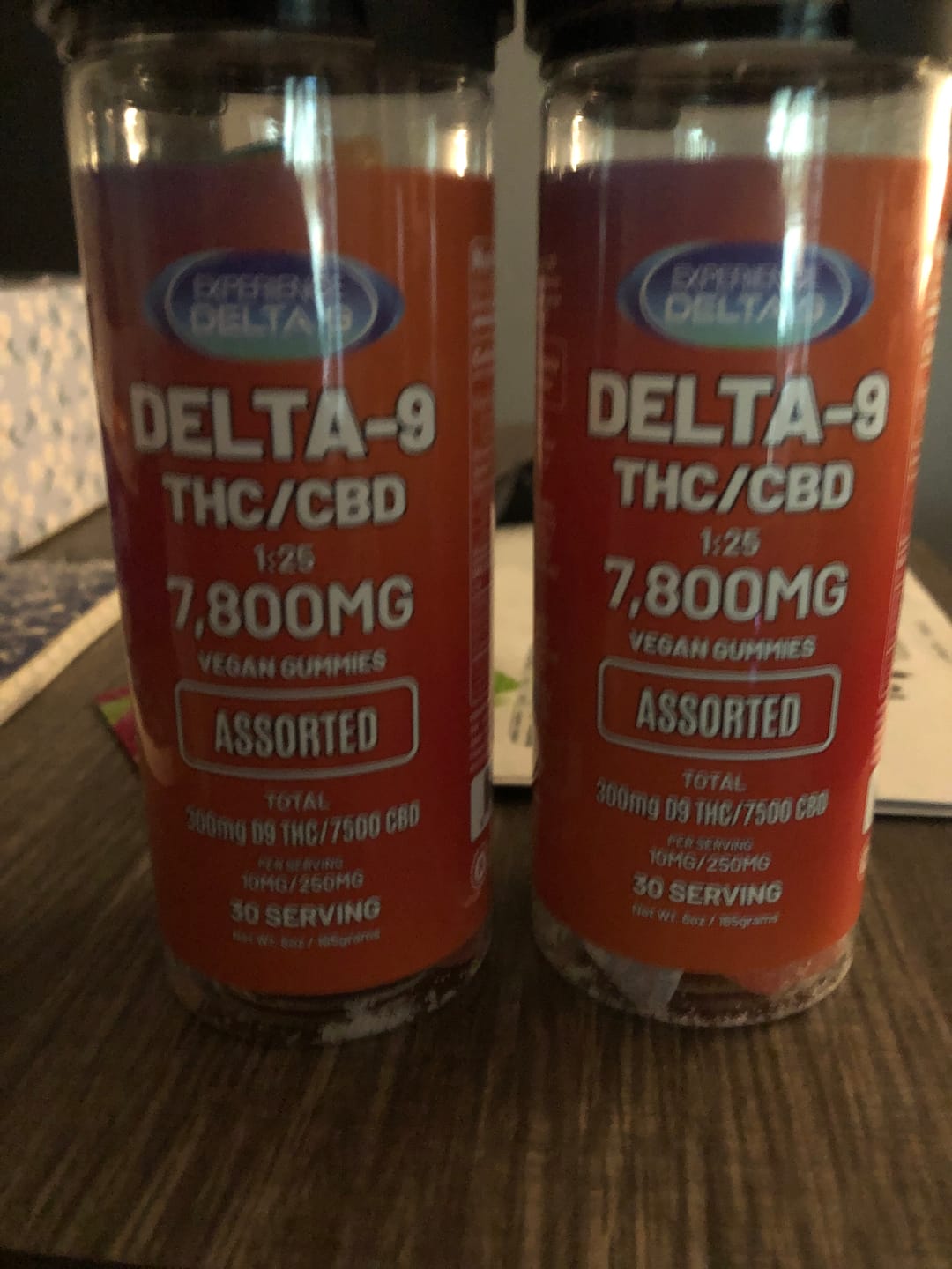 Customer photo review of 25:1 Delta-9 THC/CBD Assorted Gummies