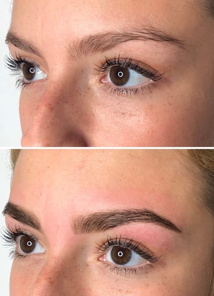 Customer photo review of IZABELL BROW TINT