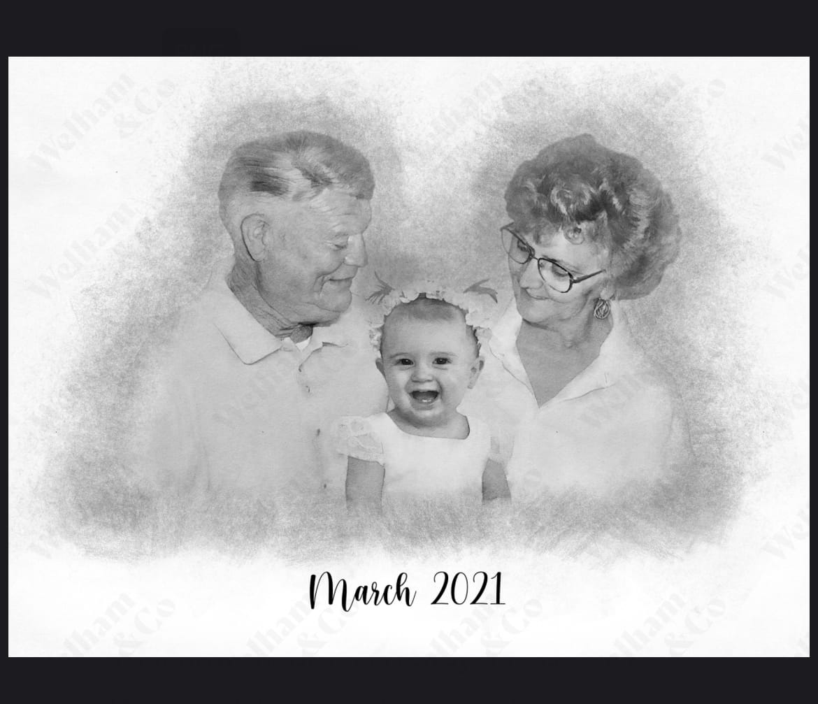 Customer photo review of Custom Family Photo Portrait