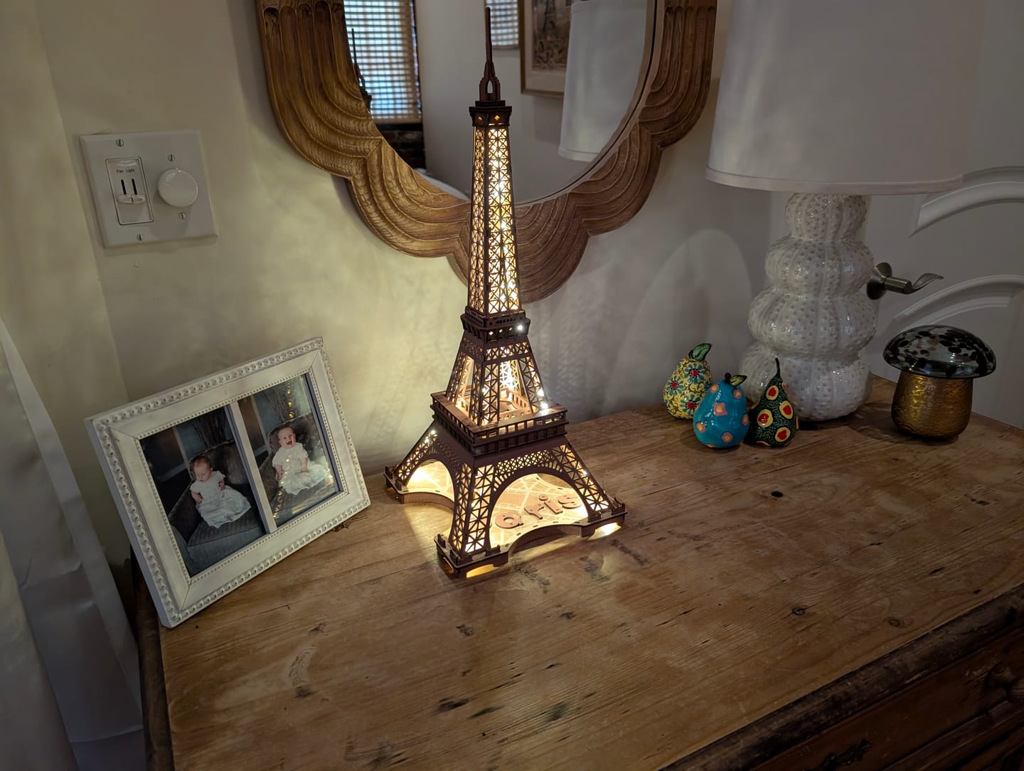 Customer photo review of Night of the Eiffel Tower