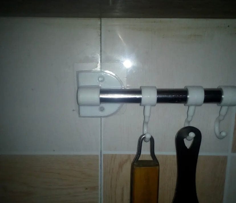 Customer photo review of Double-Sided Self Adhesive Wall Hooks - (IMPORTED)
