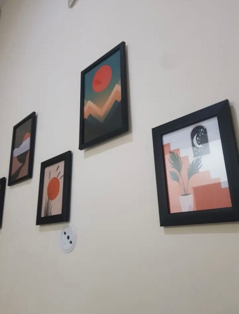 Customer photo review of Double-Sided Self Adhesive Wall Hooks - (IMPORTED)