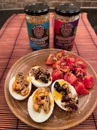 Customer photo review of Mexican Chili Crunch with Peanuts (2-pack)