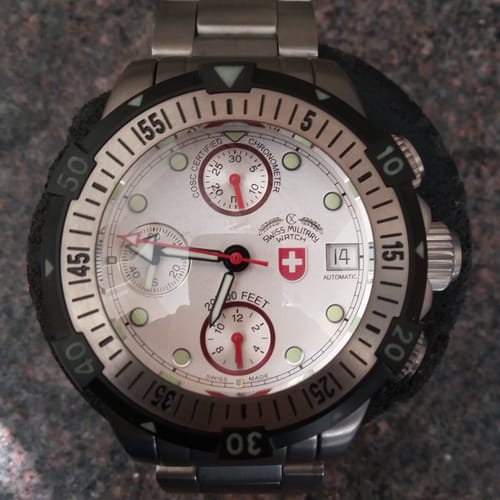 Customer photo review of SWISS MILITARY CHARMEX 1946 ETA VALJOUX 7750