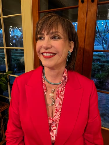 Customer photo review of Luna Necklace