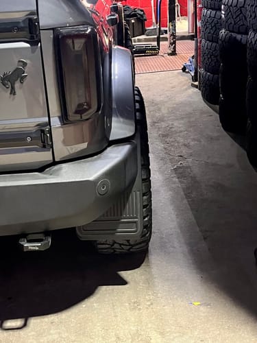 Customer photo review of 4PCS Hub Centric Wheel Spacers 1.5 Inch 6x5.5" 93.1mm For 2013-2022 Ford Ranger 2021-2025 Bronco