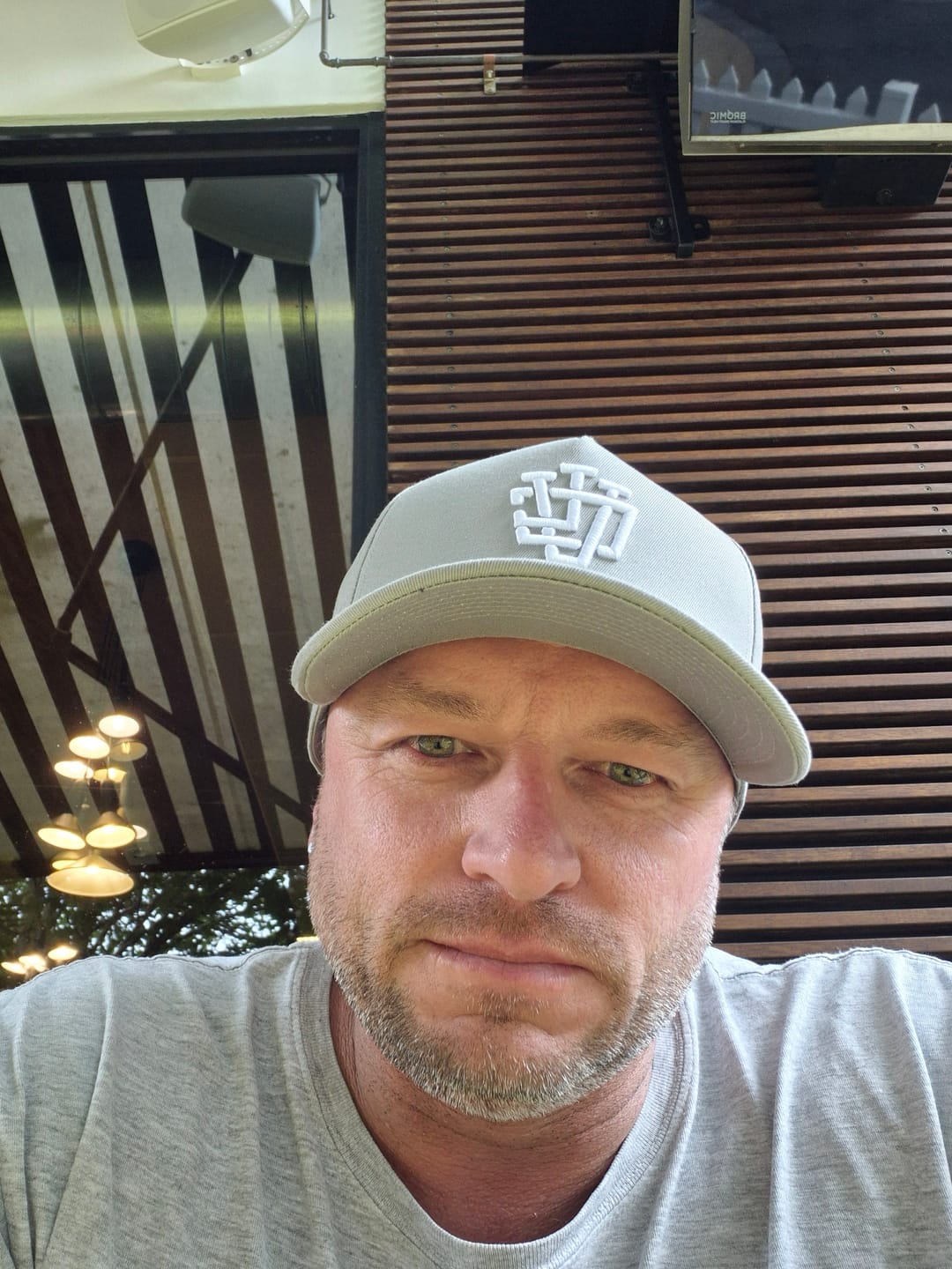 Customer photo review of LVCO "Grey" A-Frame LVCO Snapback