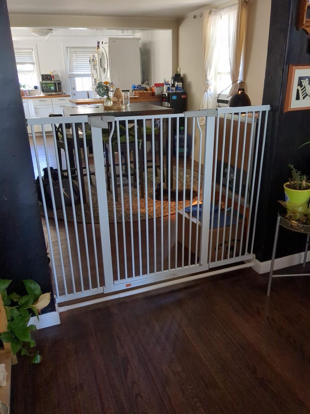 Customer photo review of FairyBaby 40.55" Extra Tall Heavy Duty Safety Gate For Front Door