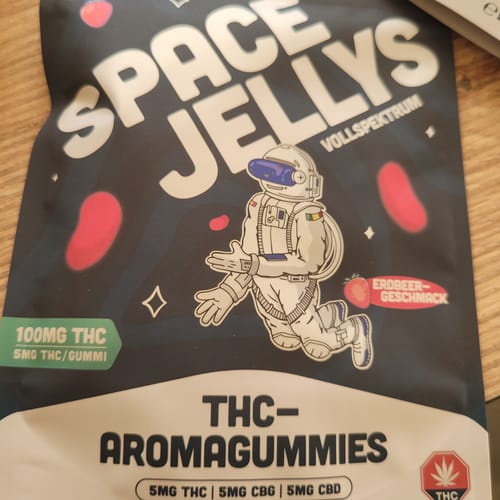 Customer photo review of THC Spacejellies Vollspektrum | 100mg THC | 20 Stk.