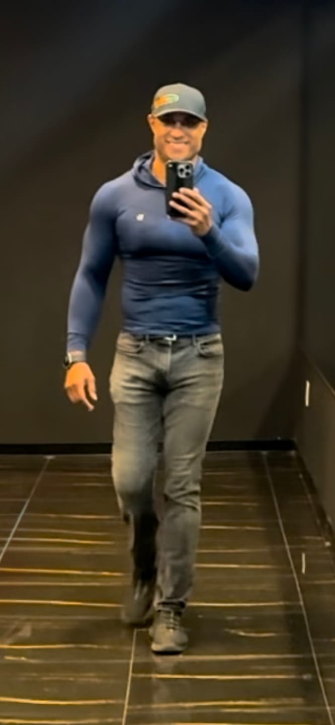 Customer photo review of 832 -  SuperVillain Compression Hoodies